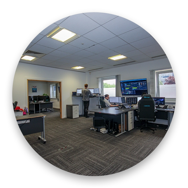 Wide shot of Cipher IT office expansion