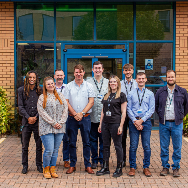 Full Team outside the Cipher Office